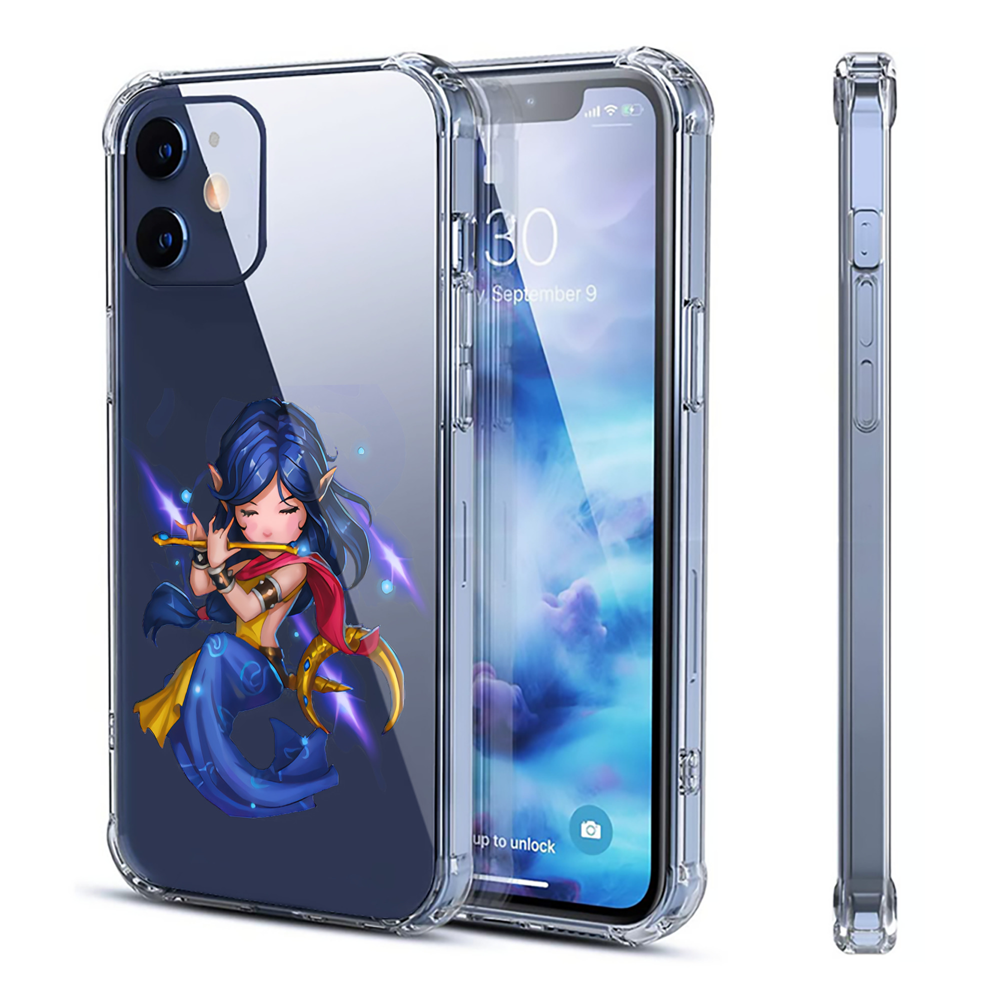 （画像用） リーグ・オブ・レジェンド League of Legends LOL 【iPhone 12シリーズ対応】透明スマホケース（クリアソフトケース）